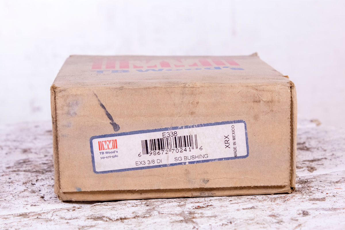 TB Woods QT34 Steel Bushing - 0.75" Bore, 1,750 Lb Torque | Fits Pulleys & Sprockets