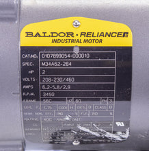 Load image into Gallery viewer, Baldor Electric Motor M34A62-284 0107899054-000010
