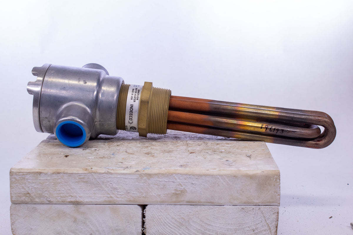 Indeeco S7131A141200U Immersion Water Heater 8.25" 3000W 480V 3 Phase