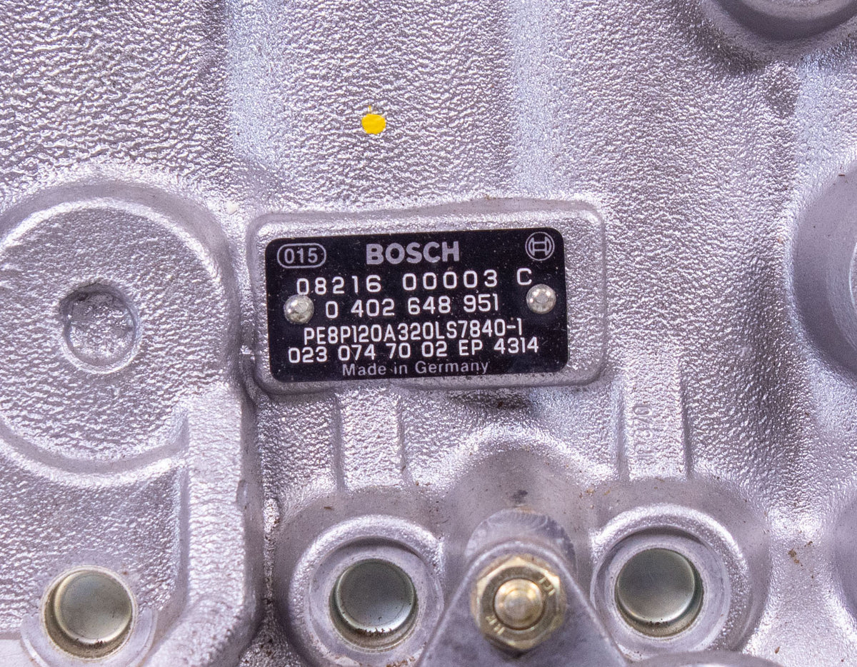 Bosch 08216 00003 C 0 402 648 951 Diesel Fuel Injection Pump – Hydraulic  Junkyard
