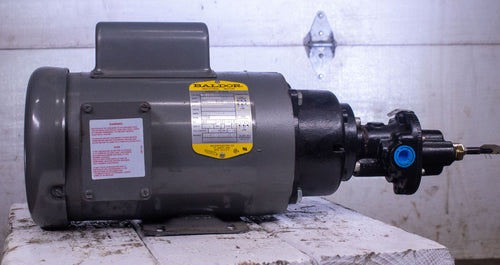 SherTech AMCV1VA4T Pump on Baldor CL3510 35C18X945 Motor 1HP