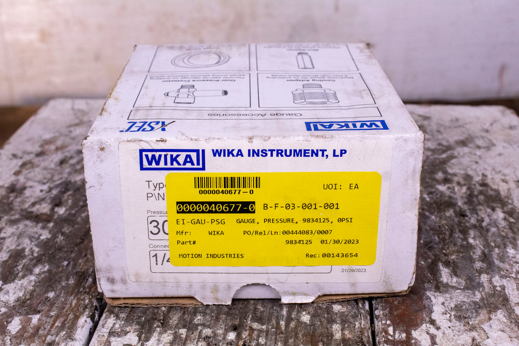 Wika 9834125 Gauge