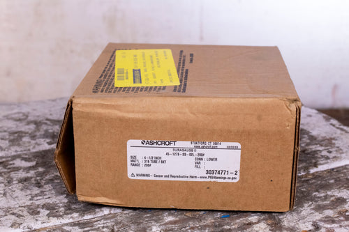 Ashcroft 45-127 -SS-02L -200# Pressure Guage