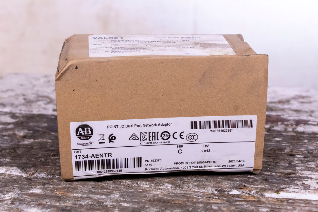 Allen Bradley AB  1734-AENTR /C Point I/O Dual Port Adaptor Module