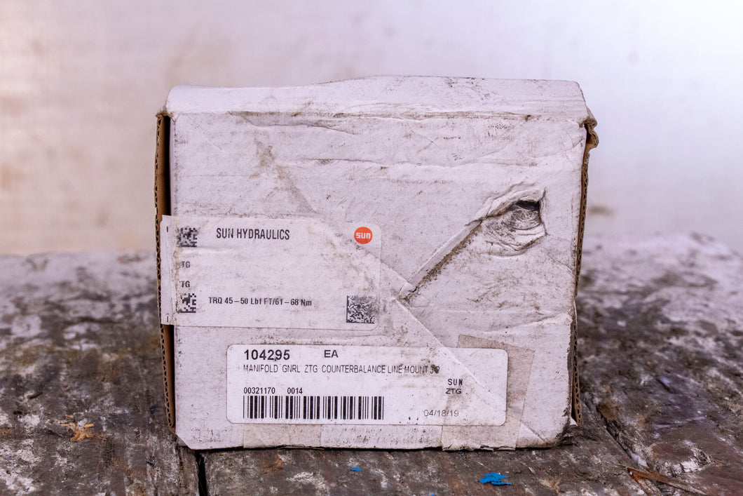 Sun Hydraulics ZTG Manifold 1AW9-AC