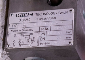 Hydac SAF20M12T10A 2127119 Control Valve