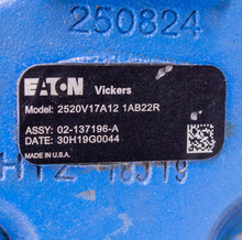 Load image into Gallery viewer, Eaton Vickers 2520V17A12 1AB22R 02-137196-A Hydraulic Vane Pump