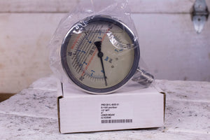 PIC GAUGES Lower Mount Glycerine PRO-301L-402E-01 Pressure Gauge