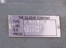 Load image into Gallery viewer, Oilgear Relief Valve L077642