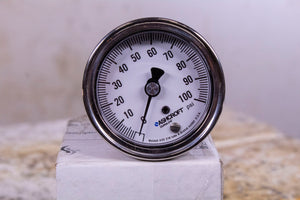 Ashcroft 25-1009-AW-02B-100# INDUSTRIAL DURALIFE GAUGE