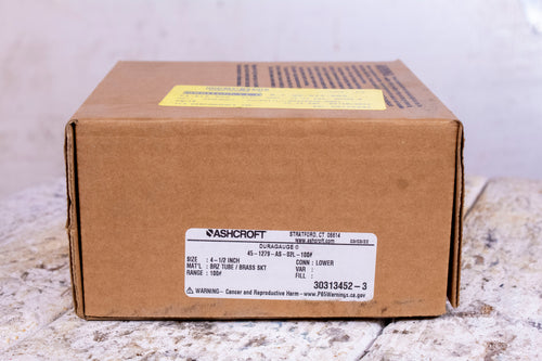 Ashcroft 45-1279-AS-02L-100# Duragauge