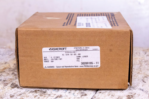 Ashcroft 45-1279-SS-02L-60# Pressure Gauge