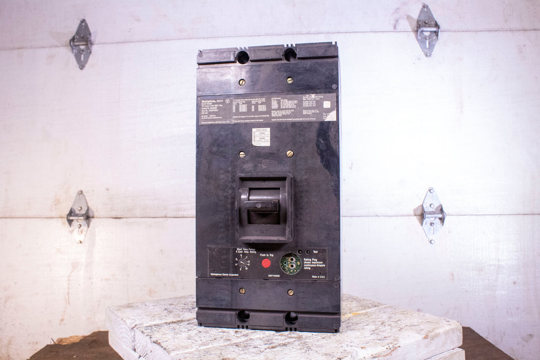 Westinghouse Seltronic Circuit Breaker MC3800F 1284C76G02 800 Amp Breaker 600 VA