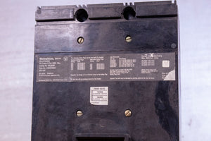 Westinghouse Seltronic Circuit Breaker MC3800F 1284C76G02 800 Amp Breaker 600 VA