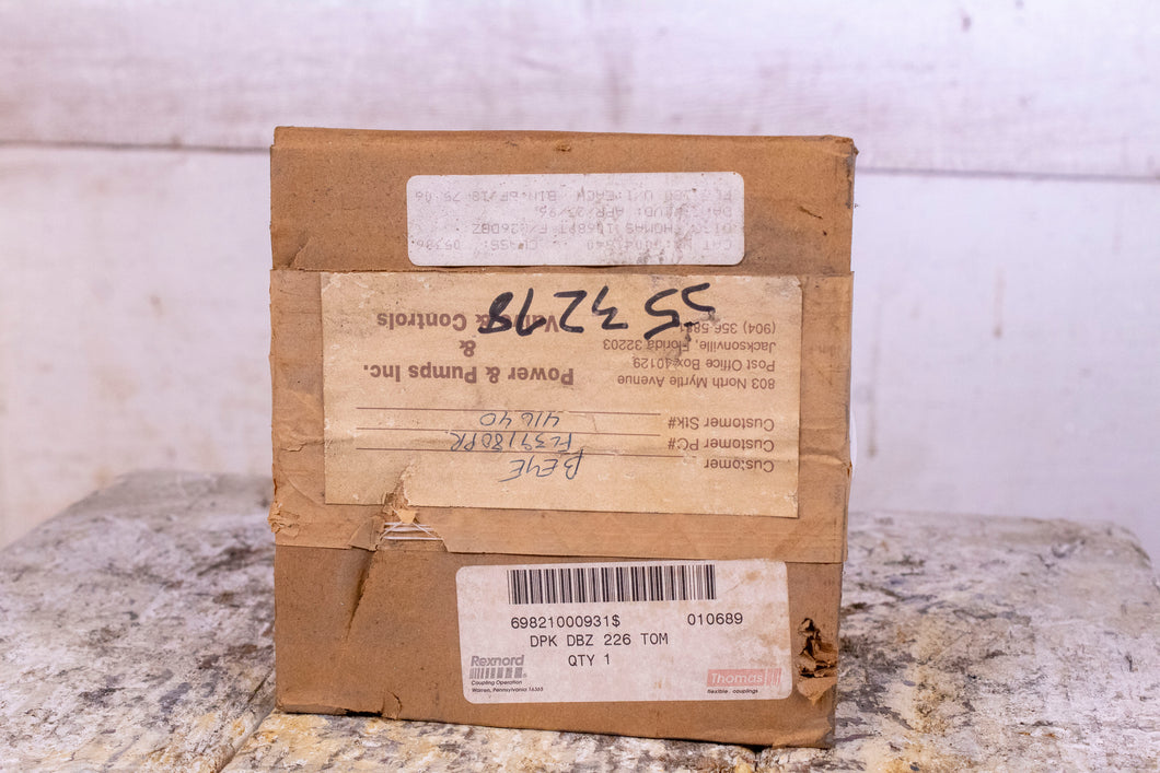 Rexnord DPK DBZ 226 TOM DISC Pack 16890L