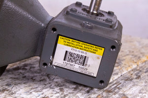 Boston Gear F710-10-B5-G Right Angle Gear Reducer