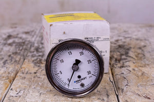 Ashcroft 25-1009-SW-02B-30# Pressure Gauge