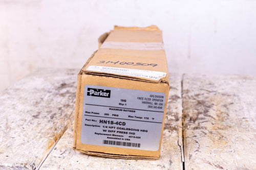 Parker HN1S-4CD COALESCING FILTER HOUSING 1/4