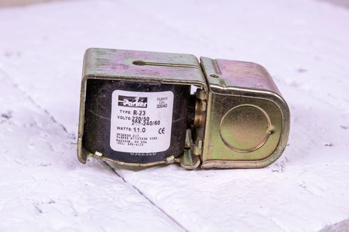 Parker R-23 Normally Closed Solenoid Coil 220/50 208-240/60 11W