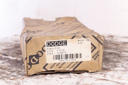 Dodge P2BSC110 1-5/8 123815 Pillow Block Bearing