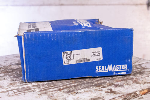 SEALMASTER Bearings MSF-47 Flange Bearing, 4-Bolt 2-15/16