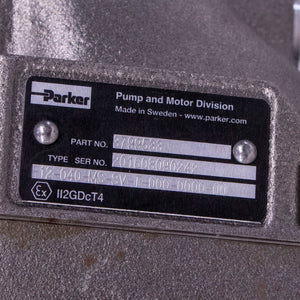 Parker 3799533 HYDRAULIC MOTOR F12-040-MS-T-000-000-0