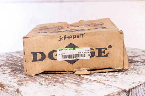 Dodge 131130 F4B-SXR-203 4-Bolt Flange Ball Bearing