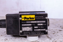 Load image into Gallery viewer, Parker D3W1BY 14 Directional Control Valve, Single Solenoid, 4-Way, 4500psi max