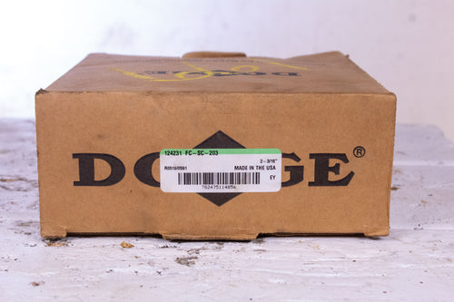 Dodge 124231 FC-SC-203 Flange Mount Bearing 4 Bolt 2-3/16