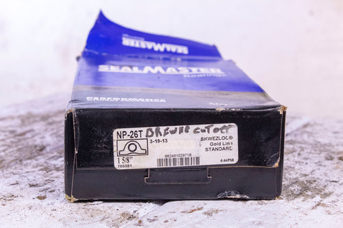 Sealmaster NP-26T 1 5/8 Pillow Block Bearing 2 Bolt