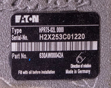 Load image into Gallery viewer, Eaton Linde HPR75-02L 0000 630AW00042A Self-Regulating Hydraulic Pump