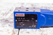 Load image into Gallery viewer, Rexroth 0811104117 Pressure Relief ZDBT-XP3-1X/315
