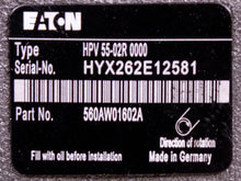 Load image into Gallery viewer, Linde Eaton HPV 55-02R 0000 560AW01602A Variable Hydraulic Pump