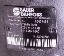 Load image into Gallery viewer, Sauer Danfoss 80004464 Piston Motor 51V080 RS1D HLB1 AEGO NNN 031AANN 0300