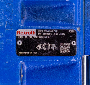 Rexroth R900608720 R900548271 Directional Spool Valve