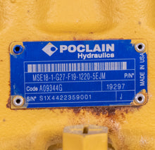 Load image into Gallery viewer, Poclain MSE18-1-G27-F19-1220-5EJM Hydraulic Piston Motor