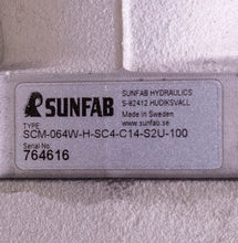 Load image into Gallery viewer, Sunfab SCM-064W-H-SC4-C14-S2U-100 293272 Hydraulic Motor