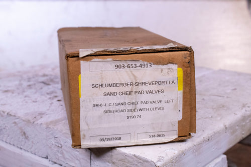 SCHLUMBERGER-SHREVEPORT SAND CHIEF PAD VALVE SM-8-L-C