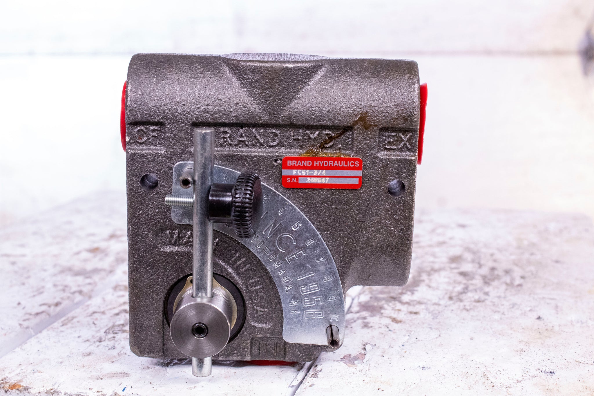 BRAND HYDRAULICS FC51-3/4 Flow Control Valve – Hydraulic Junkyard