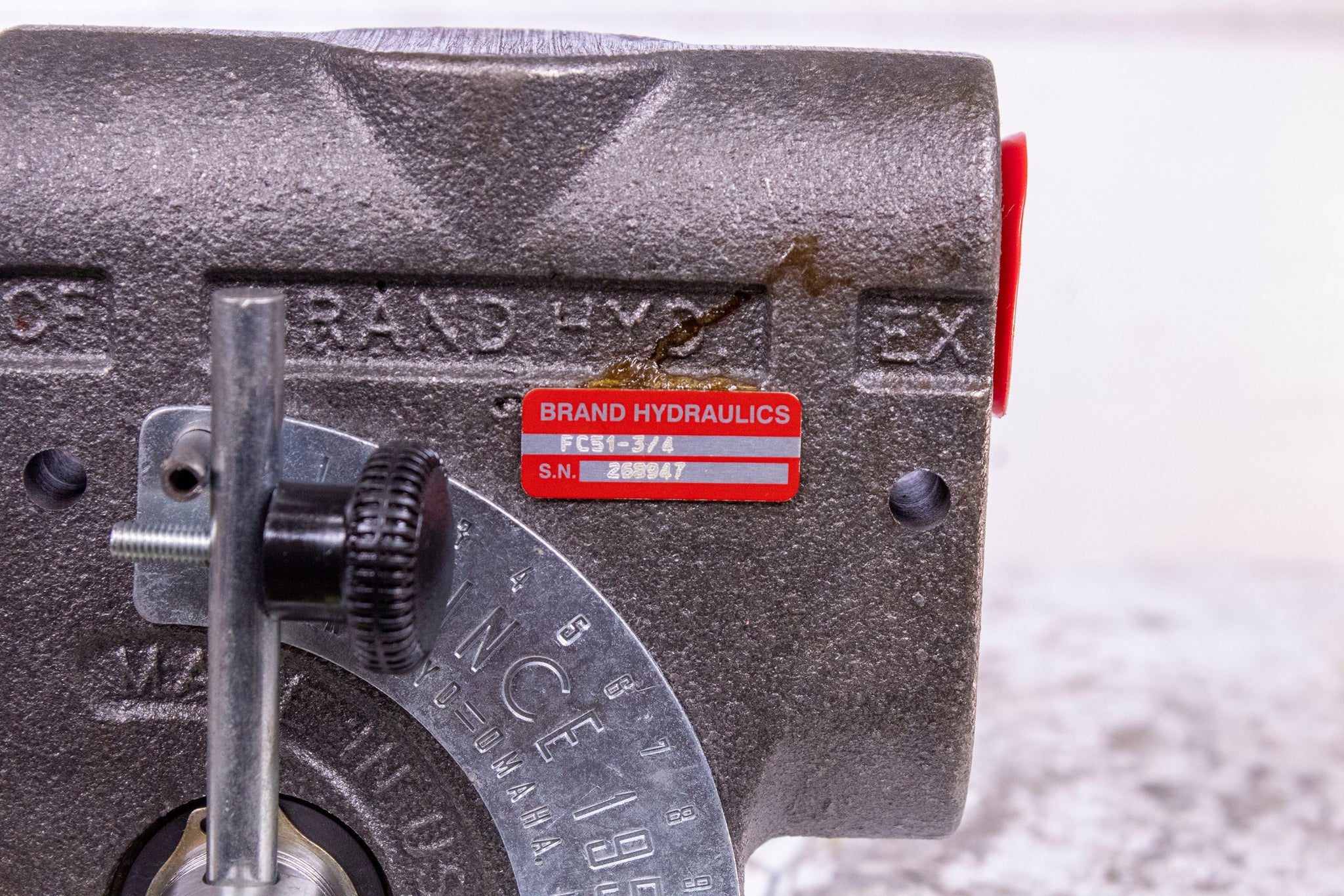 BRAND HYDRAULICS FC51-3/4 Flow Control Valve – Hydraulic Junkyard