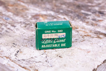 Load image into Gallery viewer, Little Giant Adjustable Die 3/4-10 NC NO 380