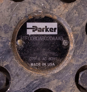 Parker TF0080ABO20AAAB Hydraulic Motor