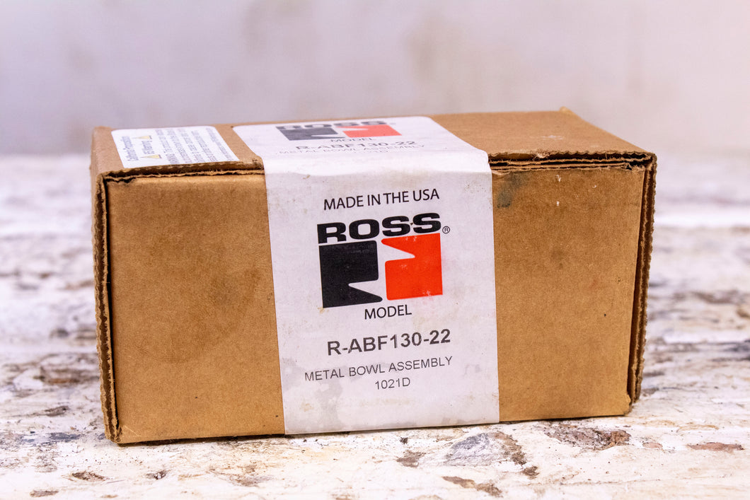 Ross R-ABF130-22 METAL BOWL ASSEMBLY