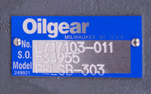 Load image into Gallery viewer, Oilgear L717103-011 RELSB-303 Hydraulic Power Module
