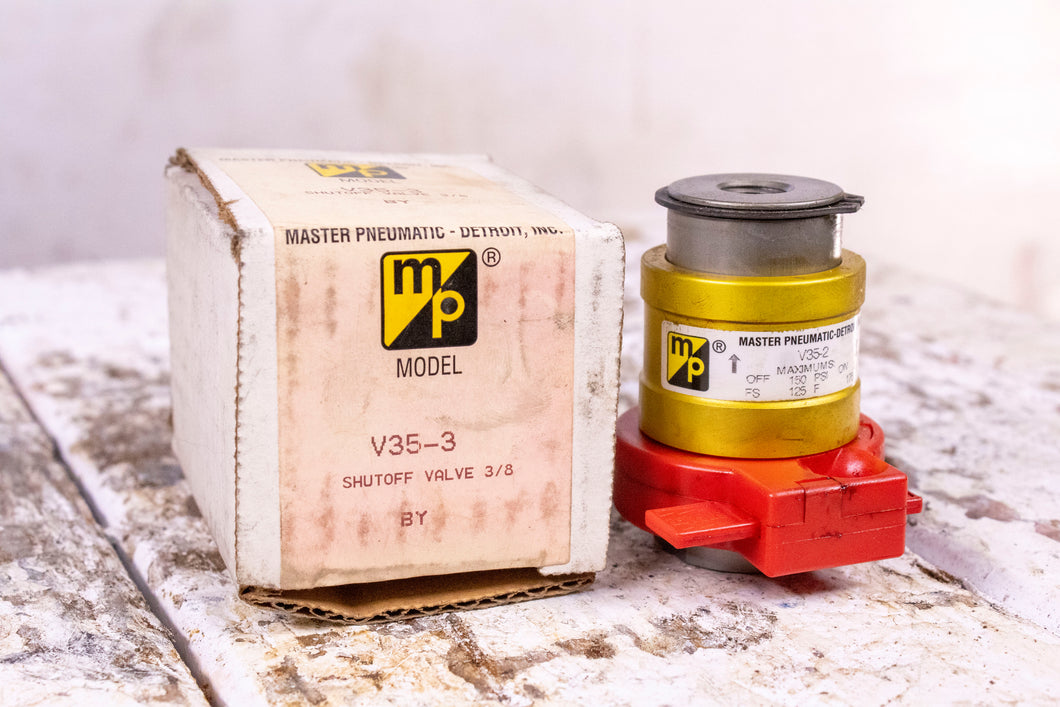 MASTER PNEUMATIC V35-2 SHUTOFF VALVE 3/8