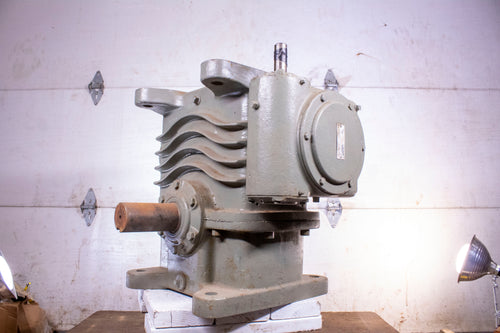 Morse MS0475 R10K 70W-DV R-LU DOUBLE REDUCTION Worm Gear Reducer