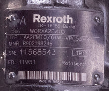 Load image into Gallery viewer, Rexroth R902198246 AA2FM10/61W-VPC53-S Hydraulic Motor