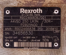 Load image into Gallery viewer, Rexroth R902466836 A4VSO 250 LR3N /30R-PZB25N00 E Axial Piston Pump