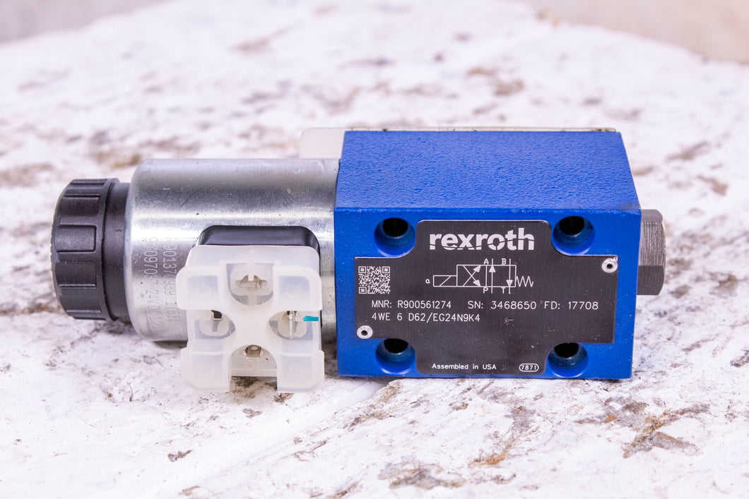 Rexroth R900561274 4WE 6 D62/EG24N9K4 DIRECTIONAL SOLENOID VALVE