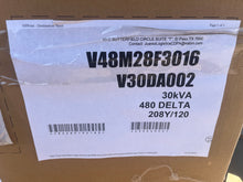 Load image into Gallery viewer, Eaton DRY TYPE DISTRIBUTION TRANSFORMER V48M28F3016 V30DA002